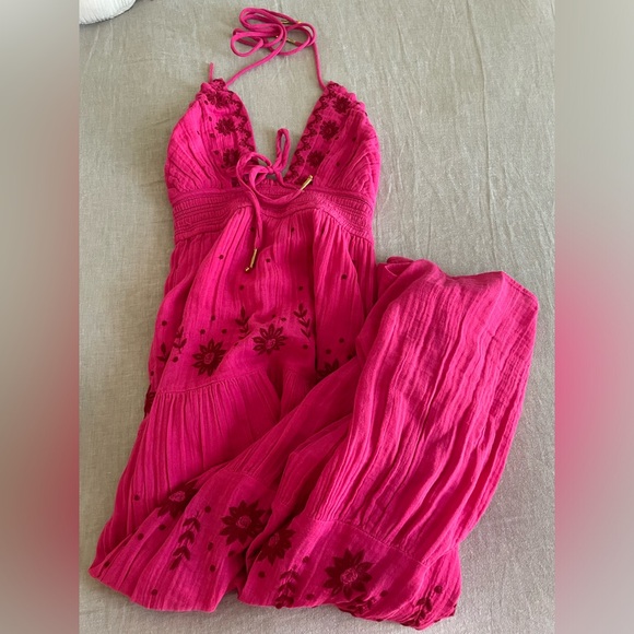 NWT Free People Real Love Maxi Dress - Picture 2 of 3
